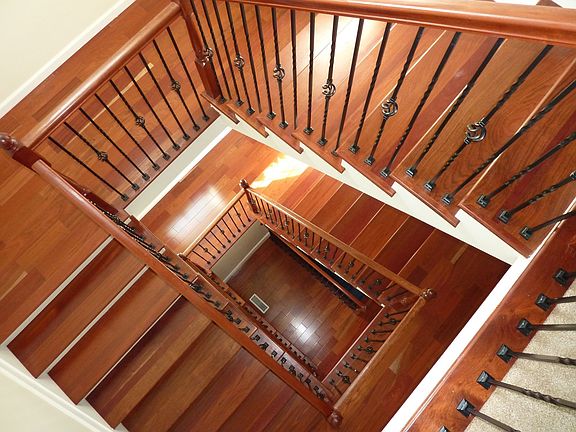 Stairs - 48" Wide Brazilian Cherry