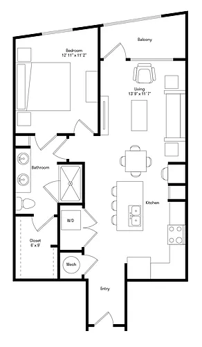 Floor plan Flora