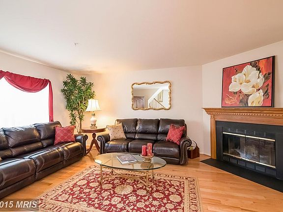 Wood burning fireplace