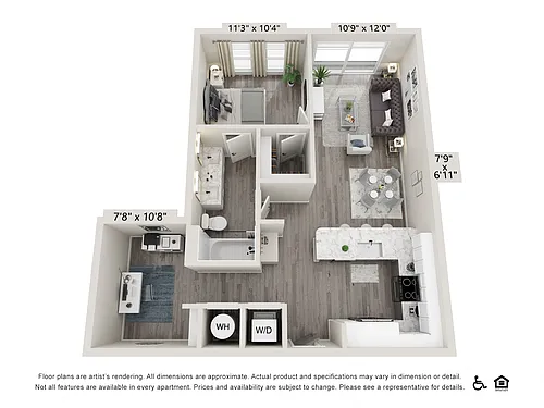 Floor plan A1D