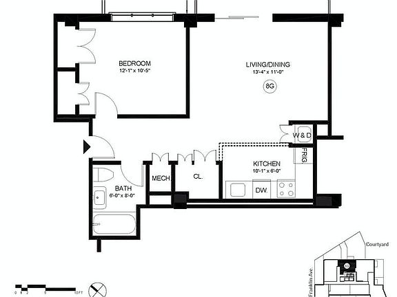 2nd image of 341 Eastern Pkwy APT 8G