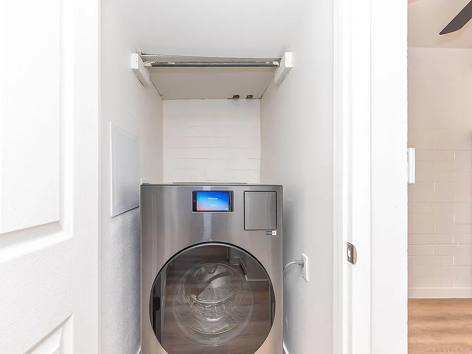 In-unit laundry