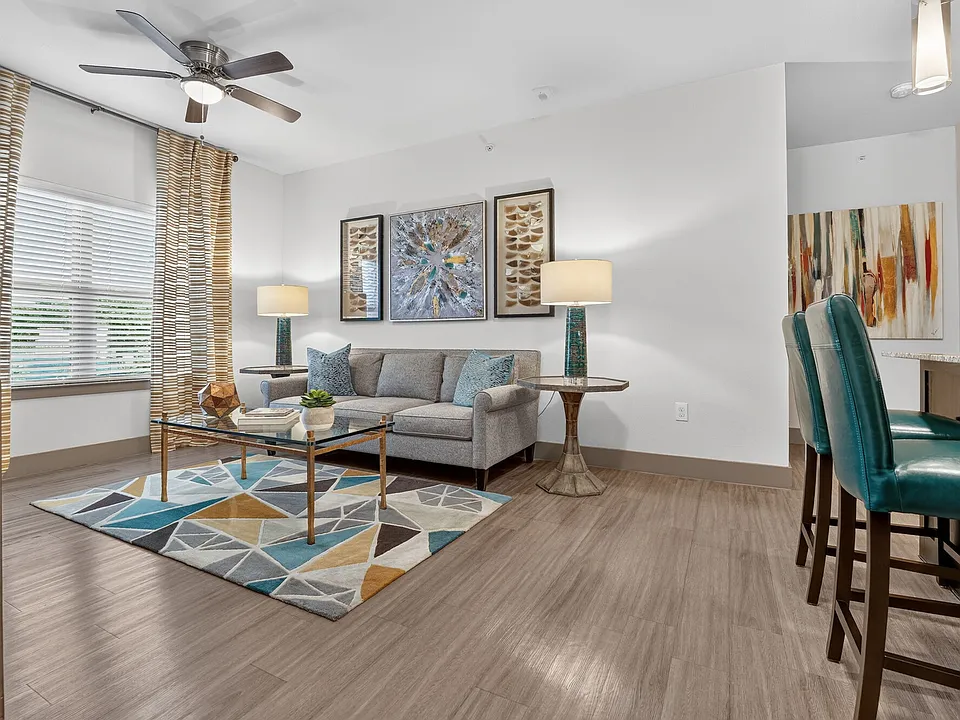 Living area at Residences at Panther Hollow.
