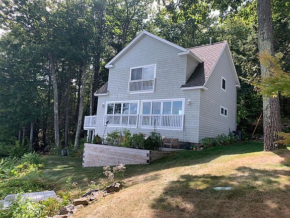 Looking at house from the lake