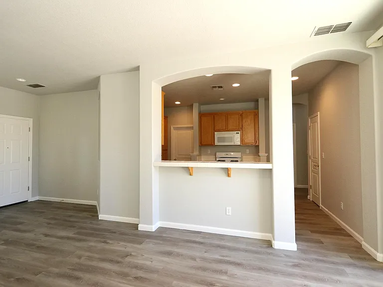 View of the Kitchen with Breakfast Bar