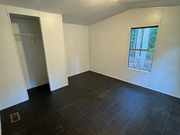 Large bedroom with closet