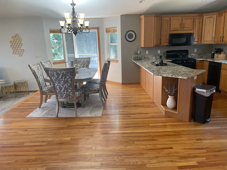 Large dining area