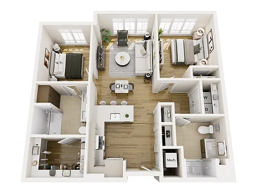 Floor plan B111