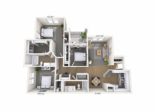 Floor plan The La Osa