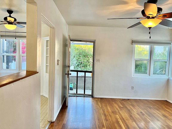 This picture is facing the front door; the kitchen is to the left