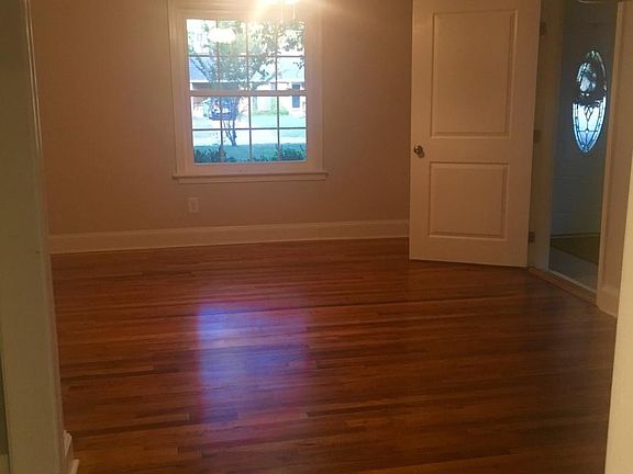 Gleaming hardwood floors