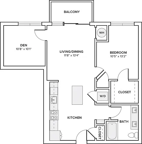 Floor plan A16D