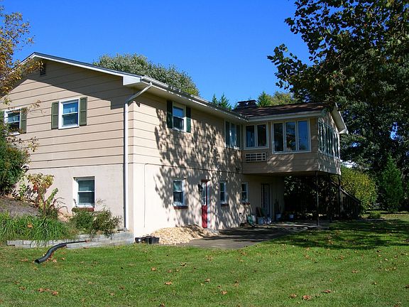 View of Southwest Corner of Home (Sunroom)