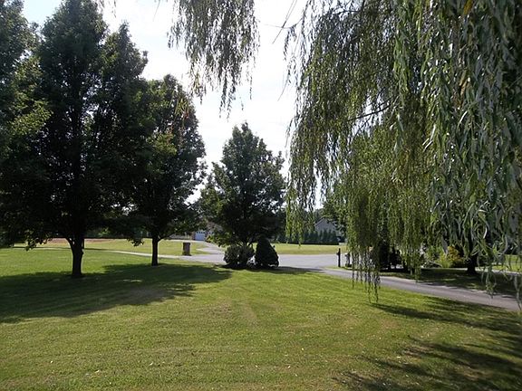 View out the front door
