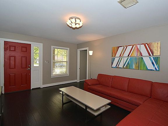 One of two living areas.  This front room is open and spacious
