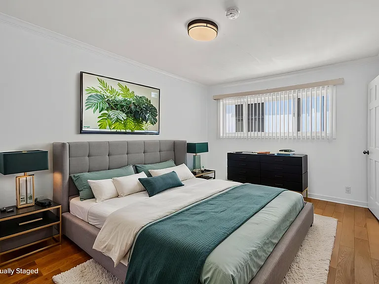 STAGED MASTER BEDROOM