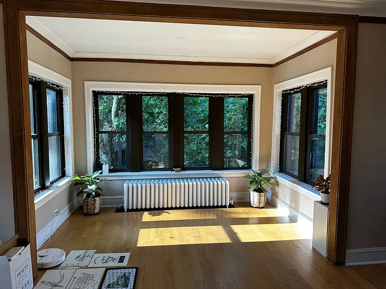 Front sun room facing the street