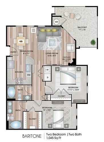 Floor plan Baritone