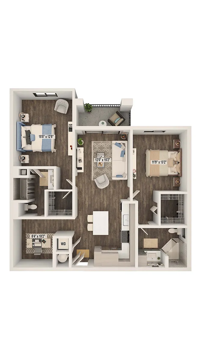Floor plan Bourne