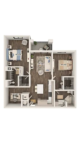 Floor plan Bourne
