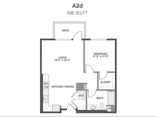 Floor plan A2d