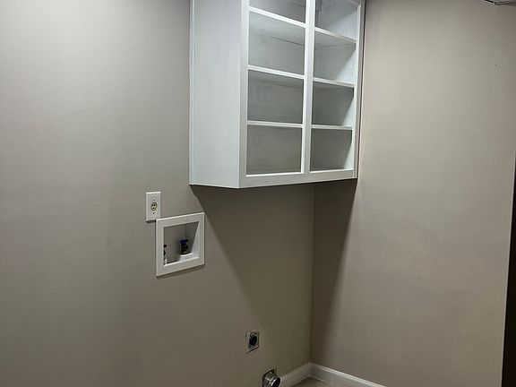 Laundry Room - Lower level. Connections for washer and electric dryer.