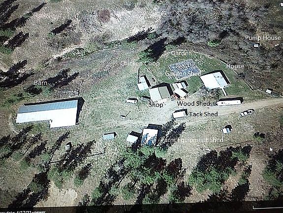 Ariel with descriptions