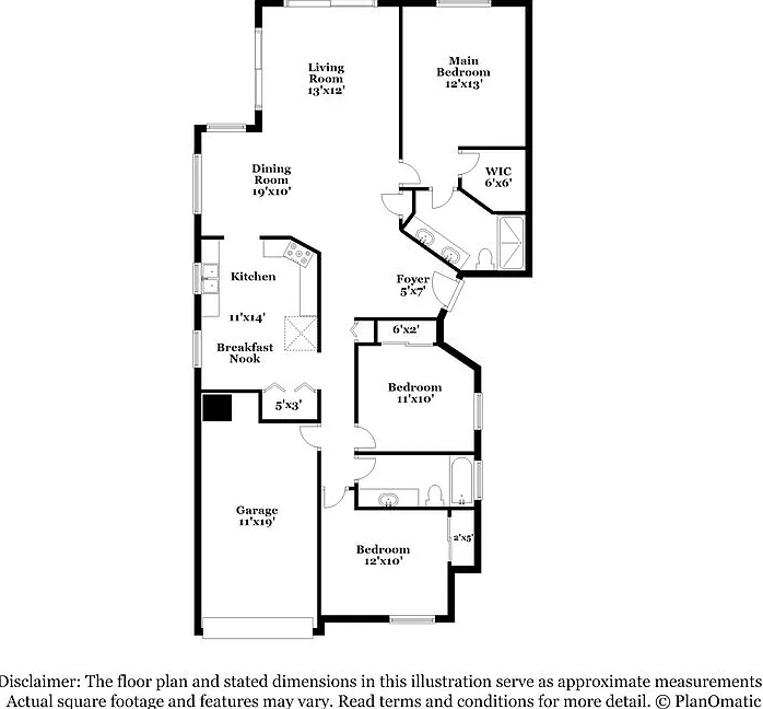 3 bed, 2.0 bath, 1392 sqft, $2,390 — Photo 2