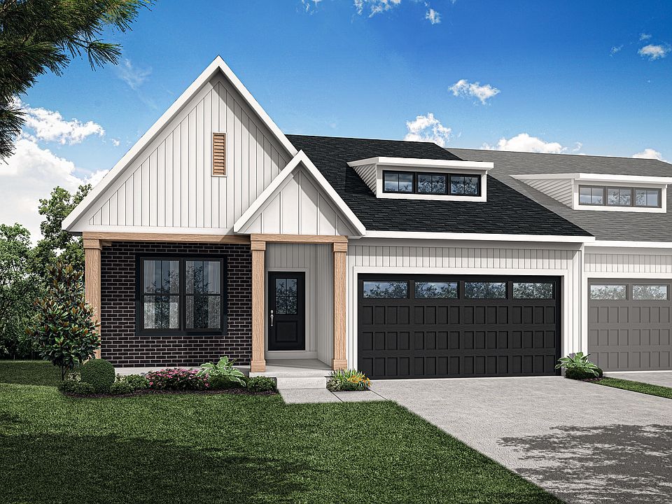 Front Elevation of the Sedona Model from Garman Builders