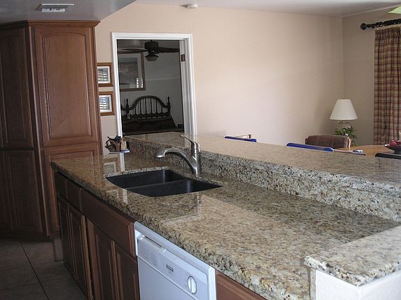 Open Kitchen To Dining Area
