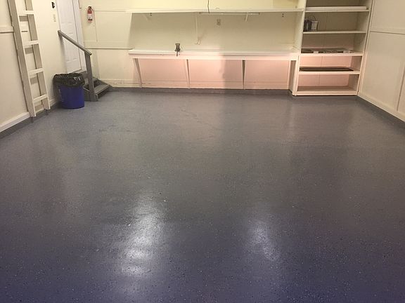 Oversized garage New Floor