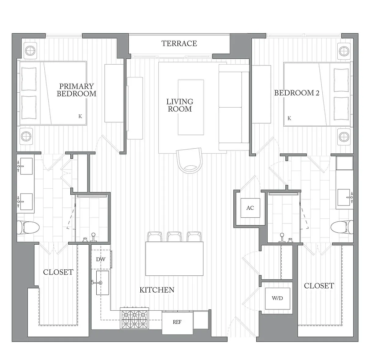 Floor plan 2E