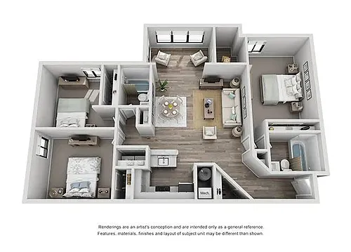 Floor plan Skipper