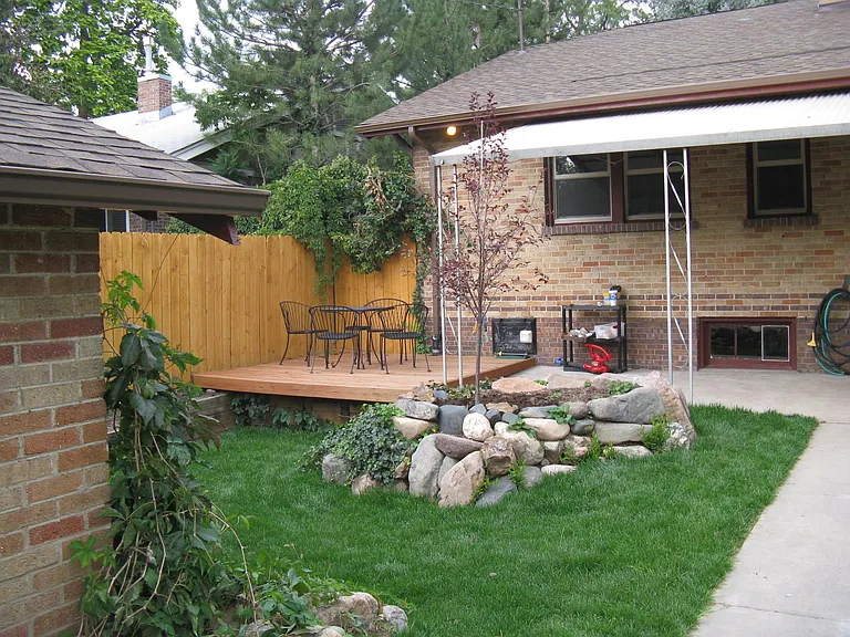 Back yard