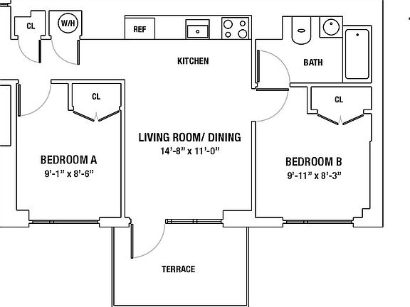 2nd image of 1247 Atlantic Ave #409