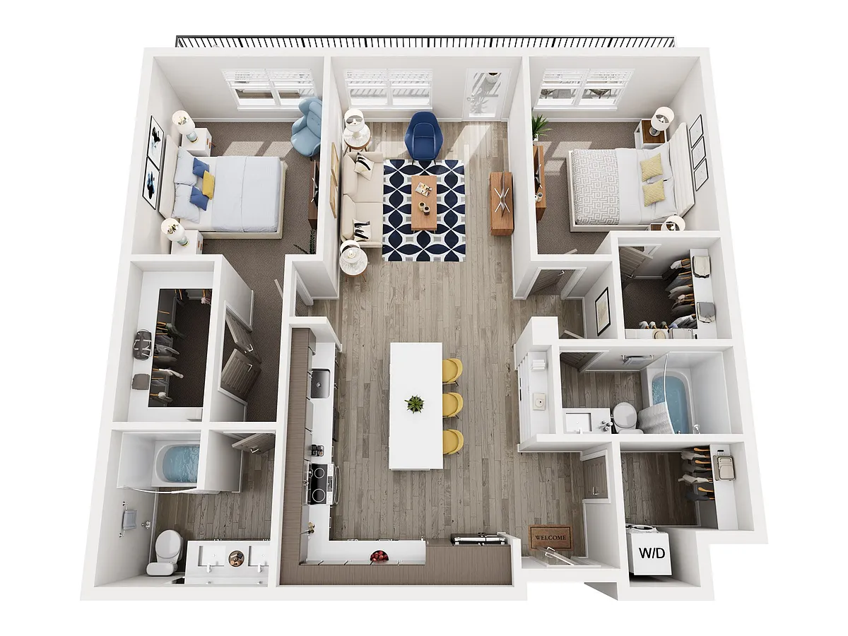 Floor plan B7