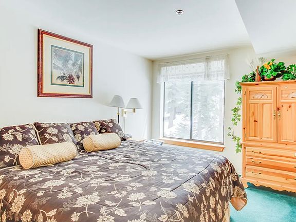 Downstairs king bedroom