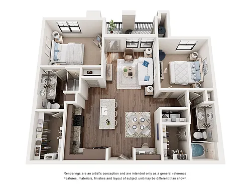 Floor plan B1-80