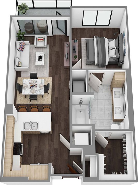 629 | G Floorplan | Finish 1