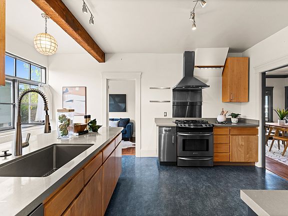 Bright, spacious kitchen with loads of storage and modern amenities