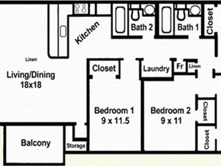 1203 University Terrace Apt. H — Photo 9
