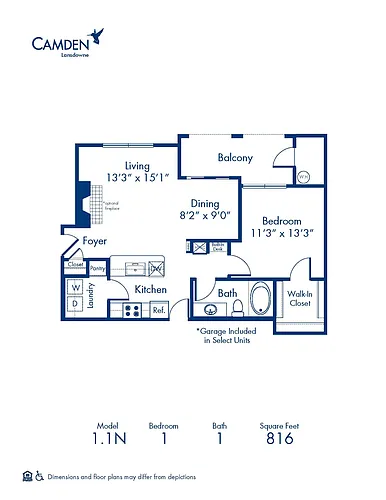 Floor plan 11N