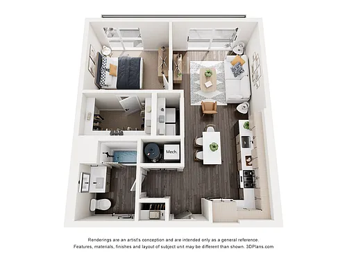 Floor plan A3 - alt2