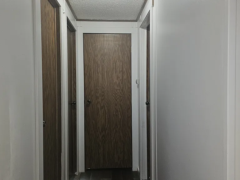 Hallway leading to the 1st and 2nd bedrooms and hall bathroom.