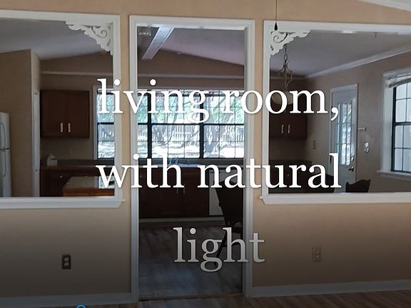 All rooms have natural light