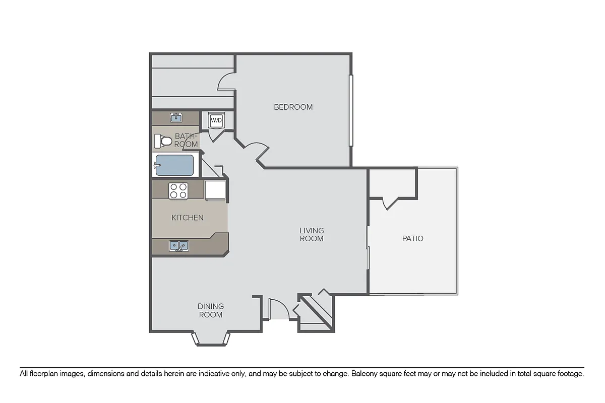 Floor plan Plan 1B