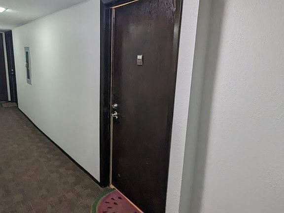 inside entry door