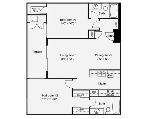 Floor plan B1