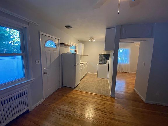 kitchen & side private entry door from LR/DR.
