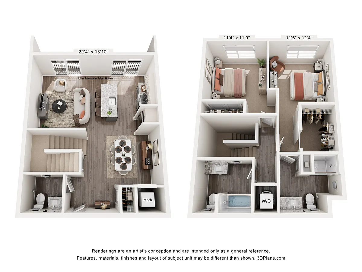 Floor plan A2 OKeefe